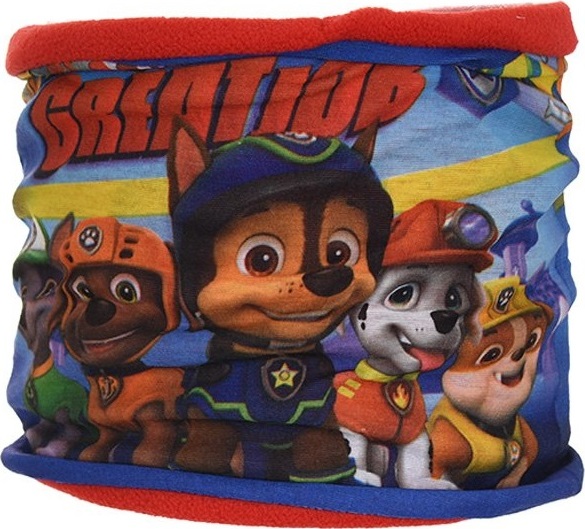 Červený chlapecký nákrčník Paw Patrol Veľkosť: ONE SIZE