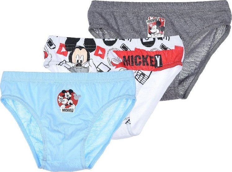 Chlapčenské slipy Mickey - 3ks Veľkosť: 104/110