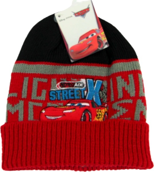 Cars červená chlapčenská čiapka Veľkosť: 52