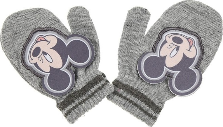 Mickey Mouse sivé chlapčenské palčiaky Veľkosť: ONE SIZE