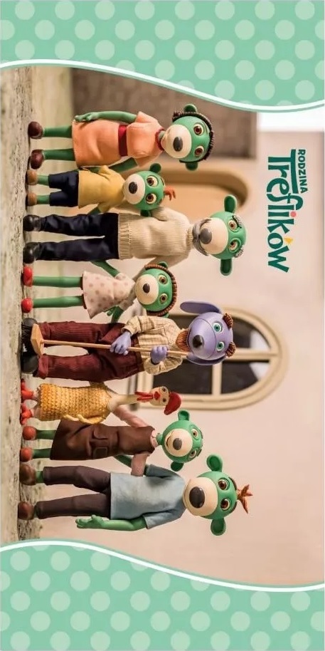 The Treflik Family chlapčenský zelený uterák Veľkosť: ONE SIZE