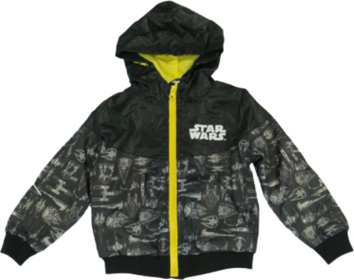Star Wars čierna chlapčenská bunda Veľkosť: 114
