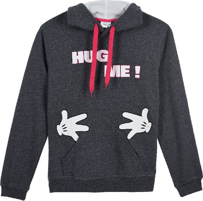 Disney Mickey Mouse tmavosivá mikina s kapucňou DC1201S100000S Veľkosť: M