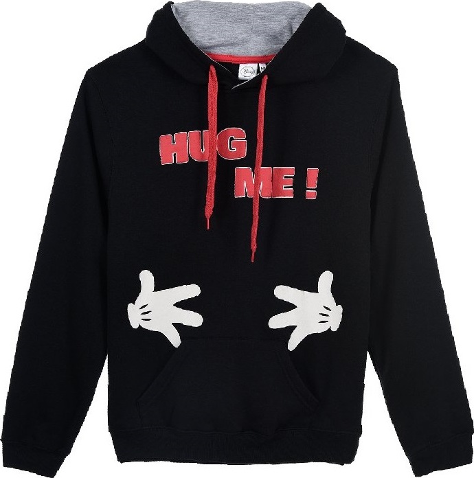 Disney Mickey Mouse čierna mikina s kapucňou DC1201C500000S Veľkosť: M