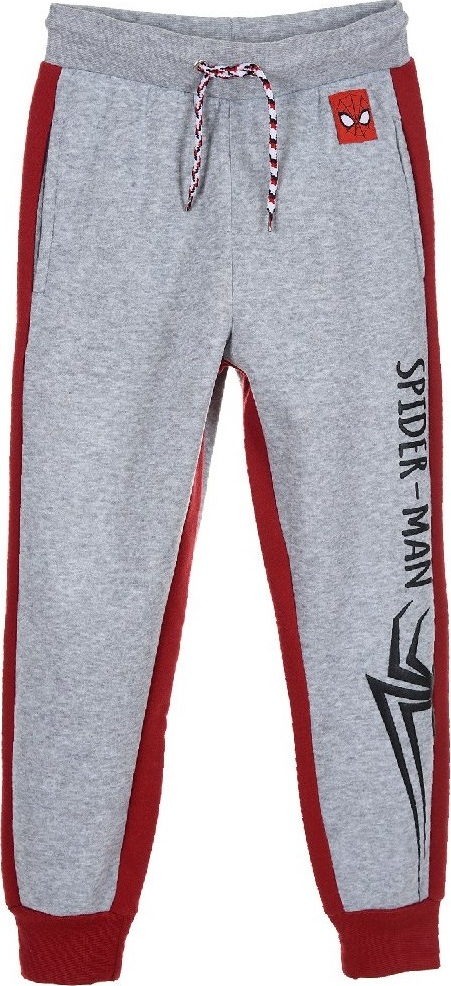 Spider-Man- Sivo červené chlapčenské tepláky Veľkosť: 98