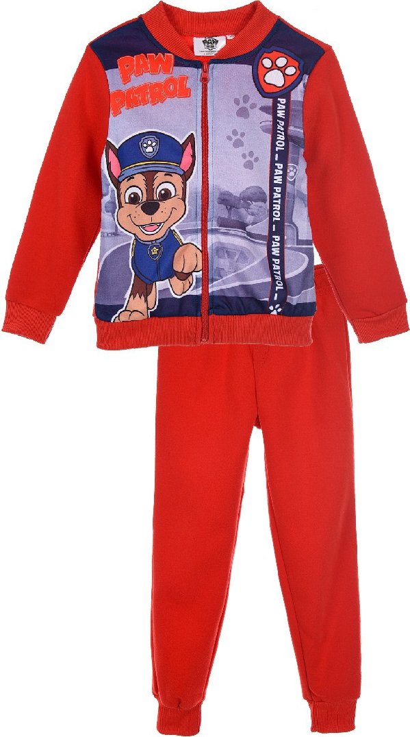 Labková patrola - Červená chlapčenská tepláková súprava Veľkosť: 116