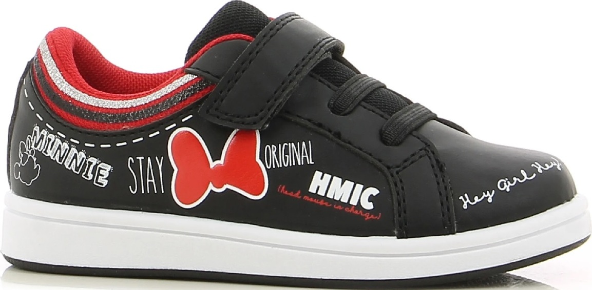 Čierno-červené dievčenské tenisky Minnie Veľkosť: 30