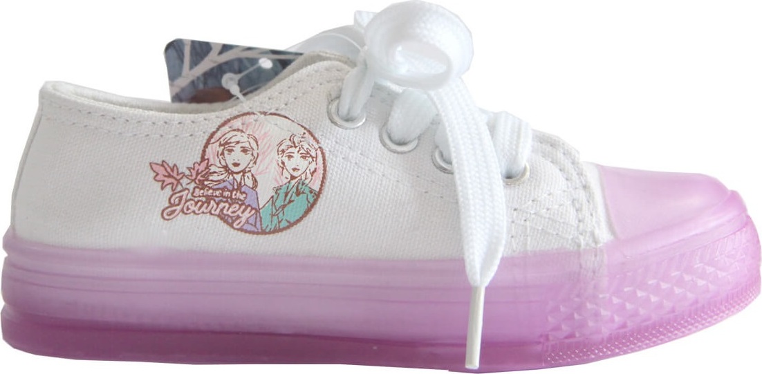 Ľadové kráľovstvo - biele dievčenské tenisky Veľkosť: 28