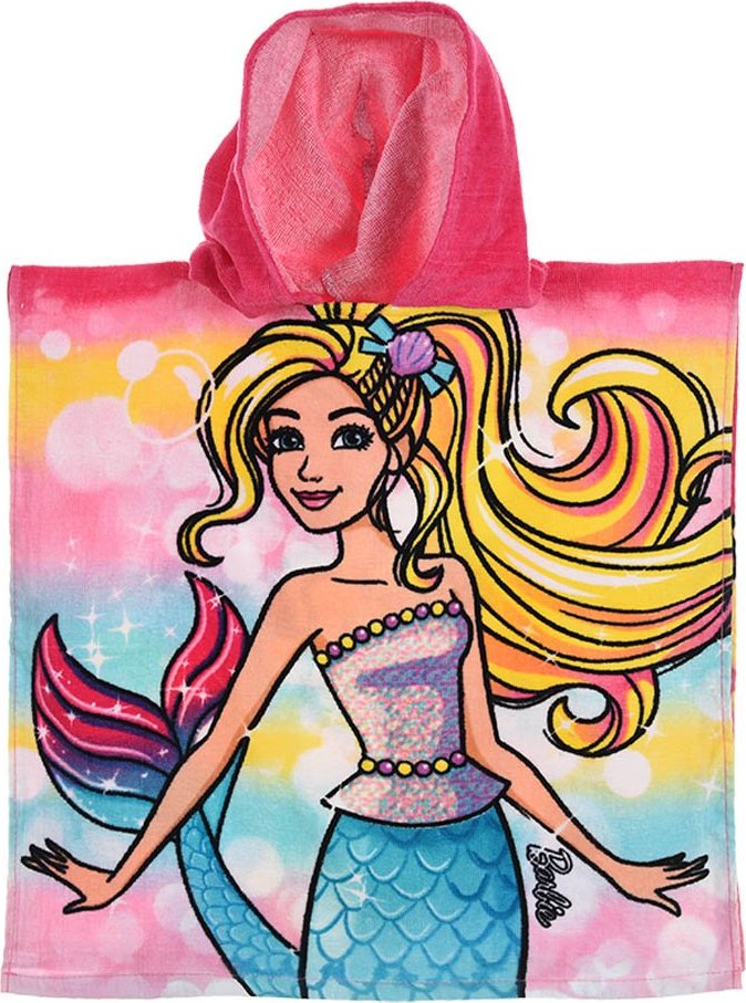 Barbie farebná pruhovaná osuška Veľkosť: ONE SIZE