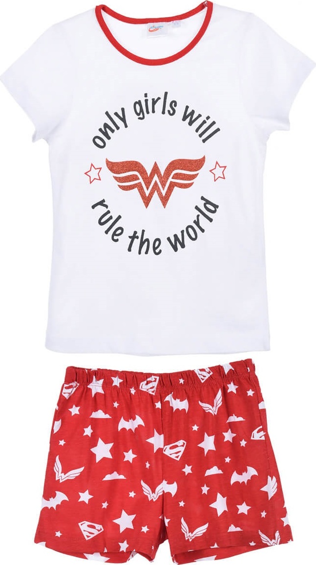 Superhero Girls - dievčenská pyžamová súprava Veľkosť: 104