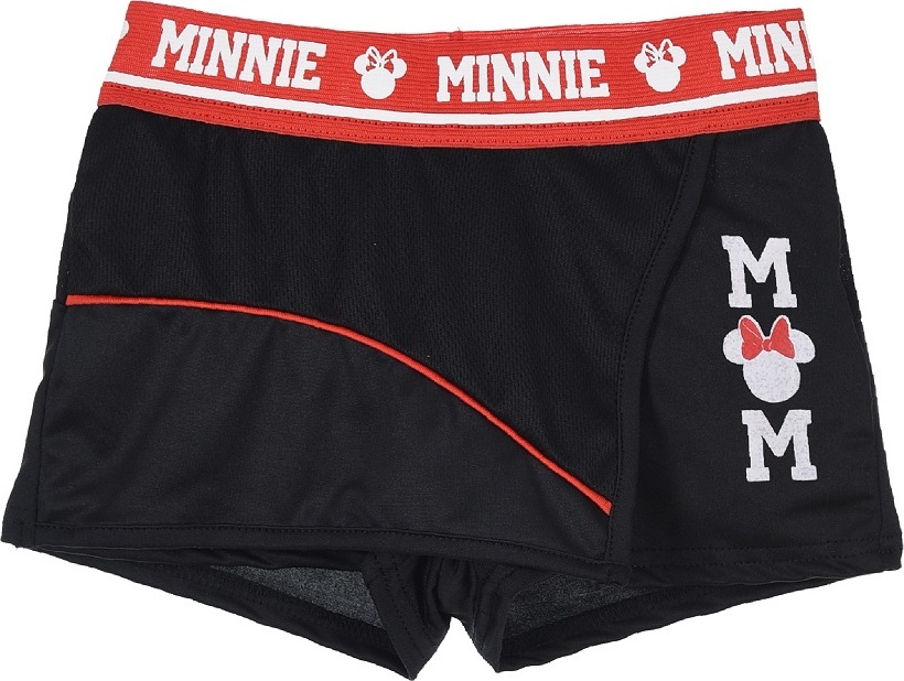 Disney Minnie Mouse - čierne dievčenské kraťasy Veľkosť: 128