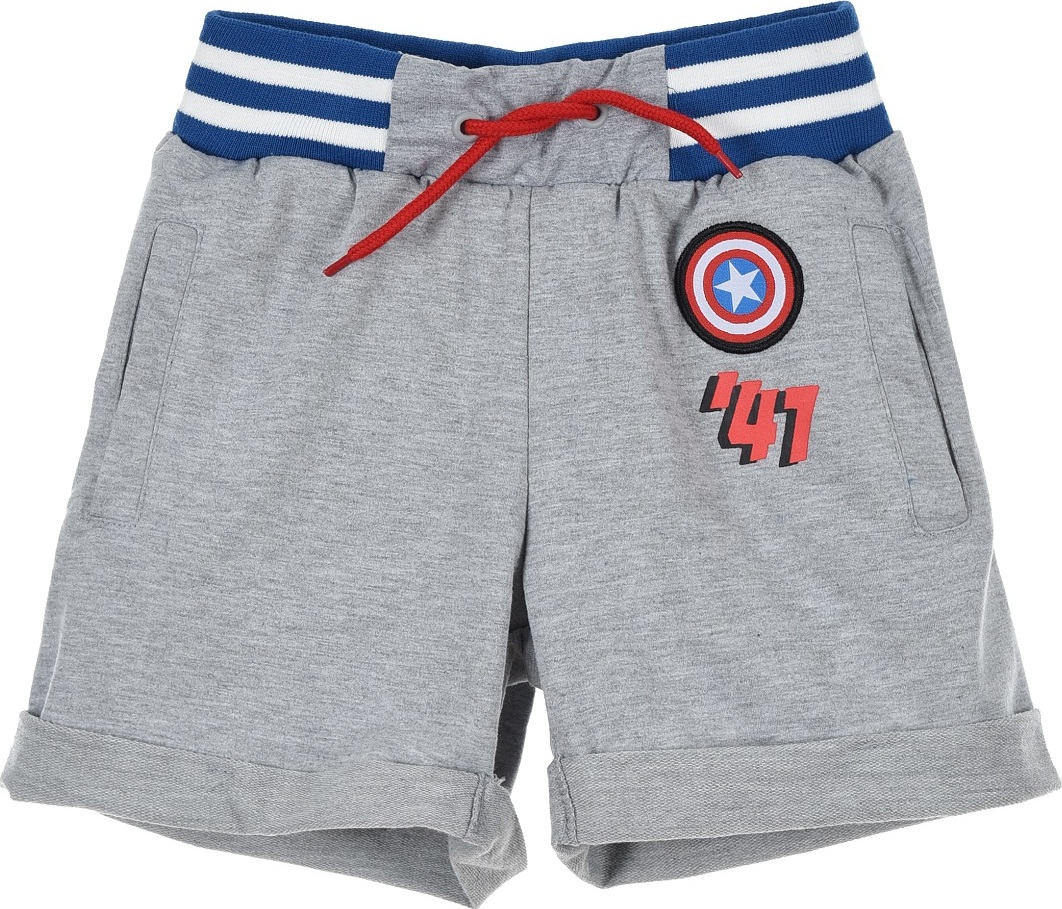Captain America Avengers sivé chlapčenské kraťasy Veľkosť: 128
