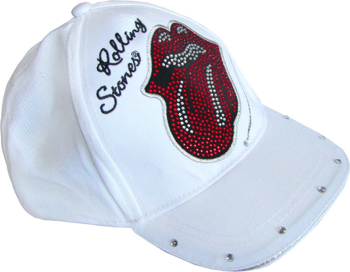 Rolling Stones biela dievčenská šiltovka Veľkosť: 52