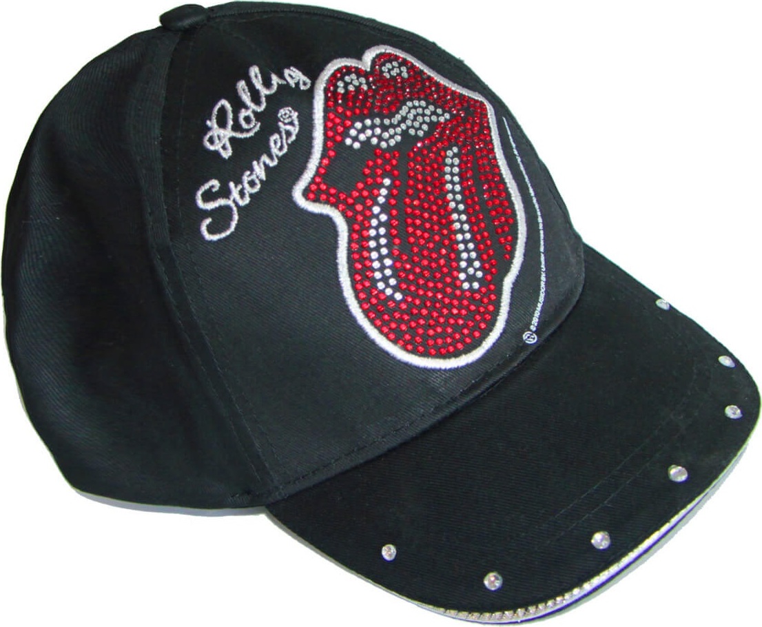 Rolling Stones čierna dievčenská šiltovka Veľkosť: 52