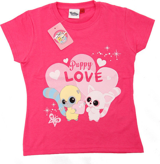 Nat & Tom 's ružové dievčenské tričko Veľkosť: 152