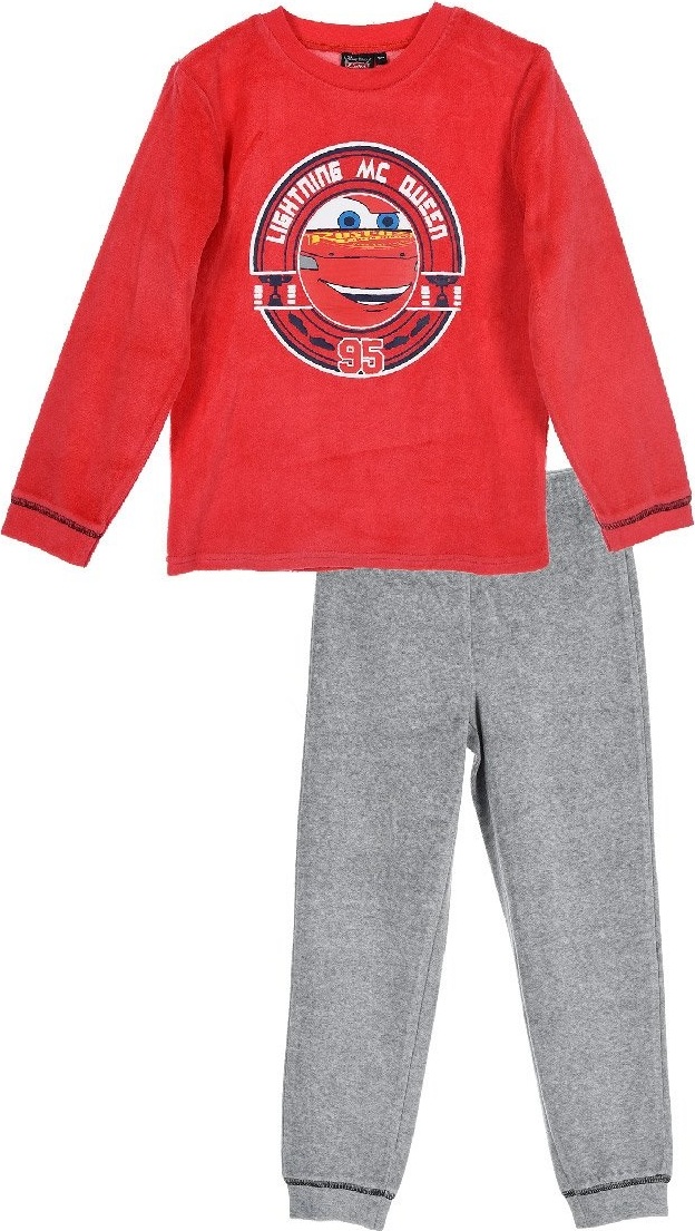 Disney Cars chlapčenské červené pyžamo Veľkosť: 116