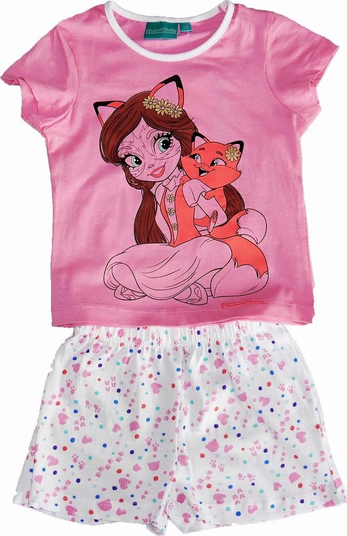 Felicity Fox a Flick dievčenské ružové nočné prádlo Veľkosť: 98