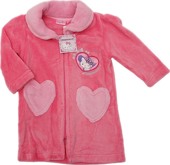 Charmmy Kitty dievčenský ružový župan Veľkosť: 114