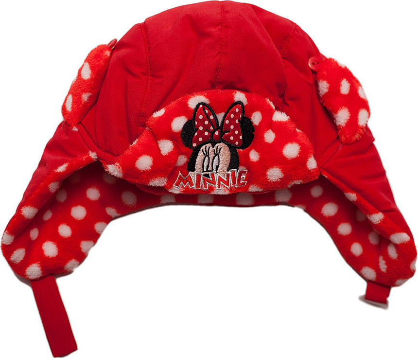 Minnie Mouse červená dievčenská čiapka Veľkosť: 52