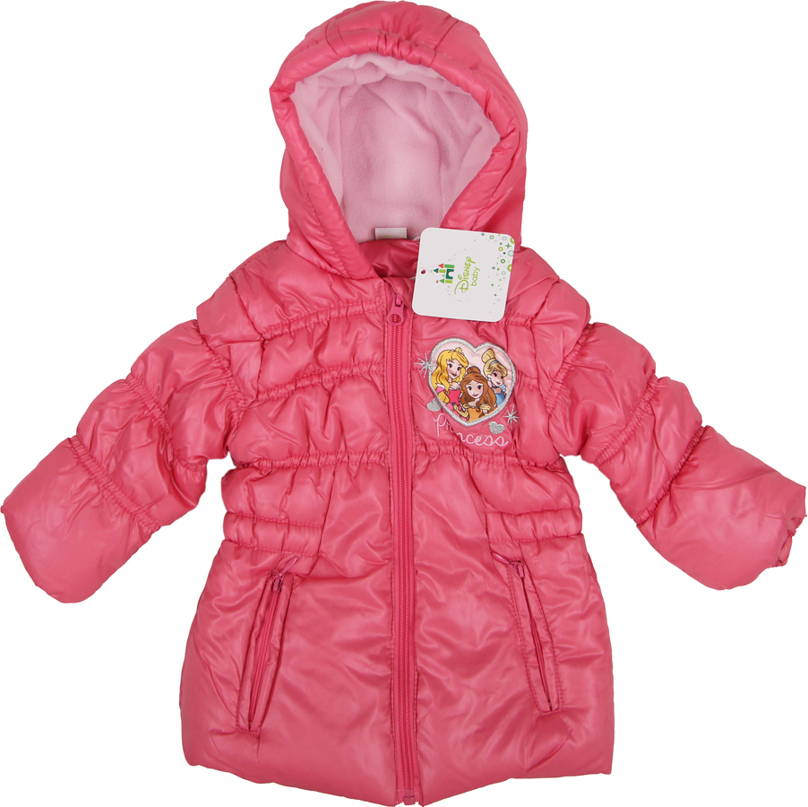 Disney Princesses dievčenská ružová bunda Veľkosť: 81