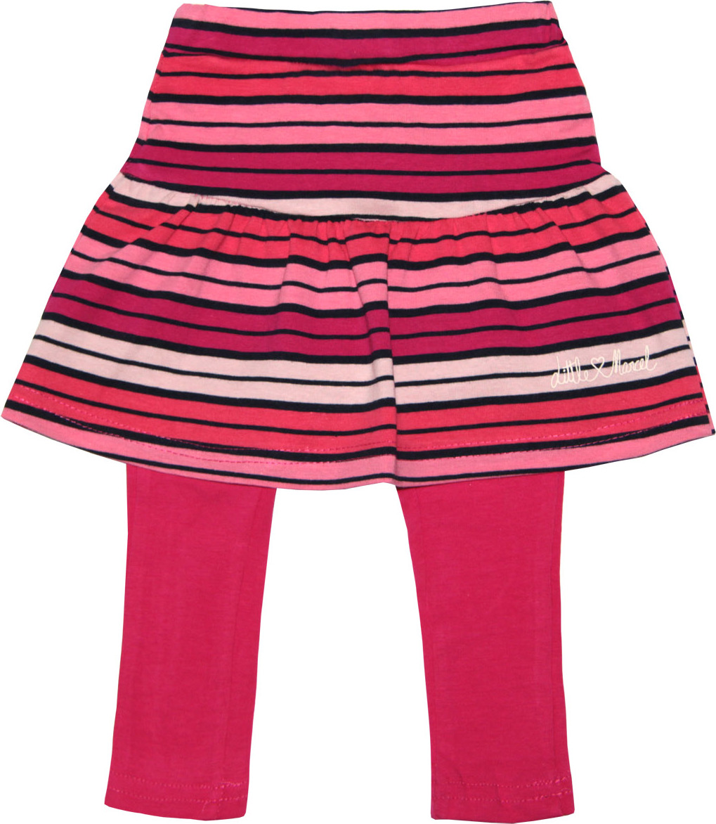 Little Marcel pruhované legíny so sukňou Veľkosť: 74