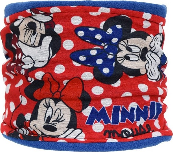 Minnie Mouse červený nákrčník s bodkami Veľkosť: ONE SIZE