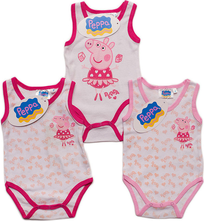 Peppa Pig 3-dielny dievčenský set Prasiatko Pepa Veľkosť: 71