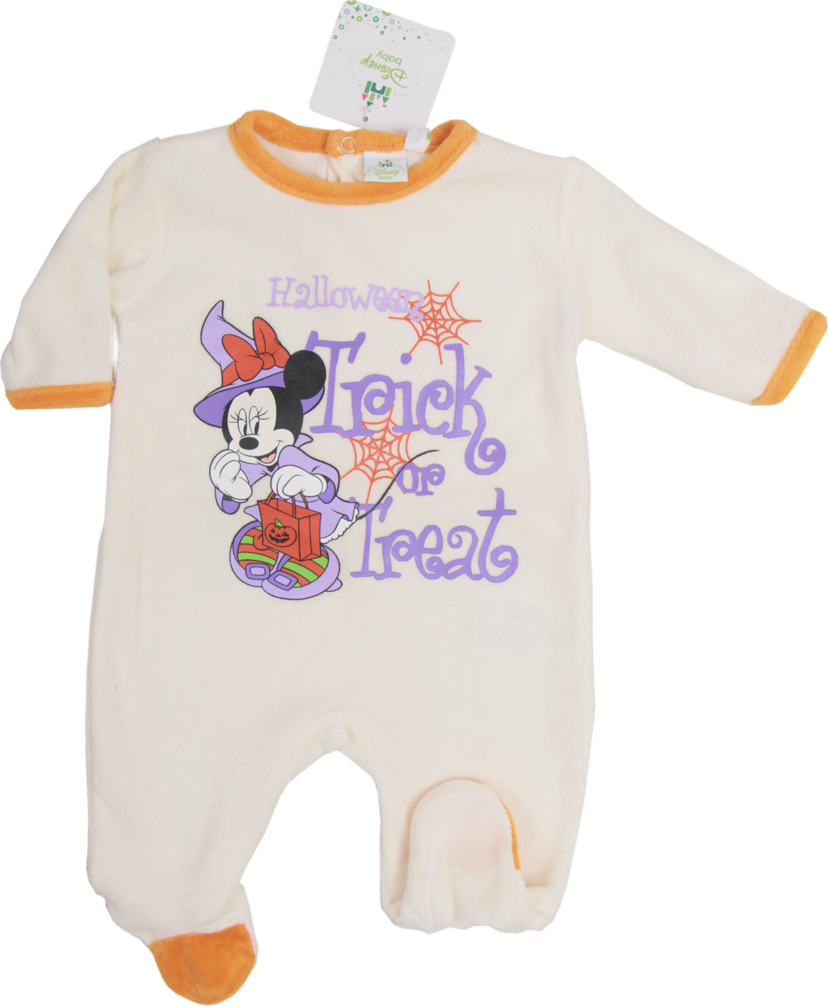 Minnie Mouse dievčenské smotanové dupačky Veľkosť: 60