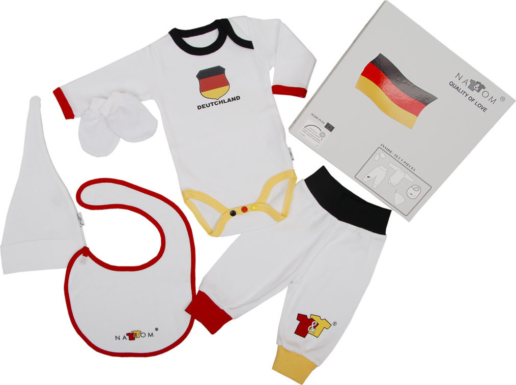 Nat & Tom 5-dielny set pre dievčatá aj chlapcov Veľkosť: 74