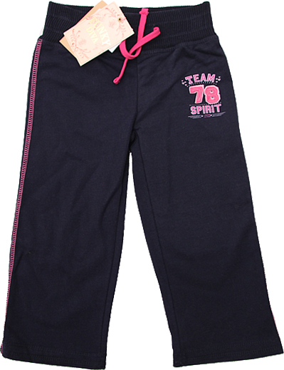 Funky Diva dievčenské tmavomodré tepláky Veľkosť: 92/98