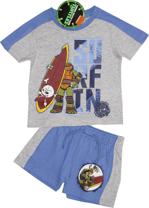 Korytnačky Ninja sivý chlapčenský set Veľkosť: 98