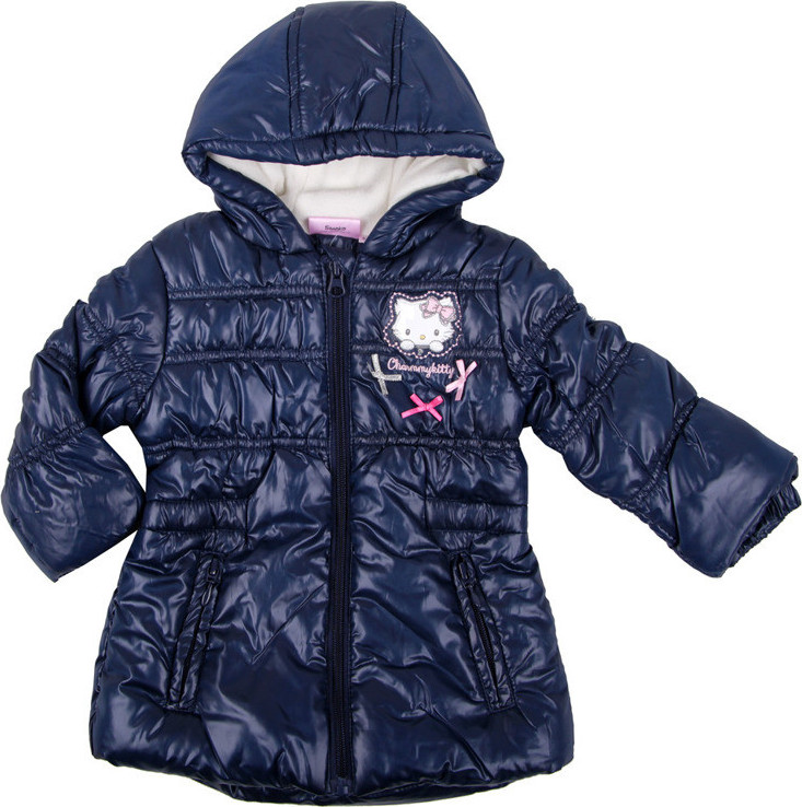 Charmmy Kitty dievčenská prešívaná modrá bunda Veľkosť: 81
