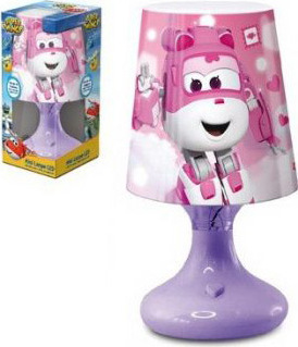 Super Wings ružová mini LED lampa Veľkosť: ONE SIZE