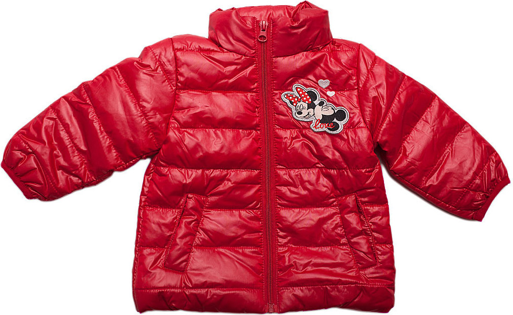 Minnie Mouse dievčenská červená bunda Veľkosť: 81