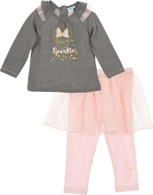 Minnie Mouse set blúzka+legíny s tylovou sukňou Veľkosť: 74