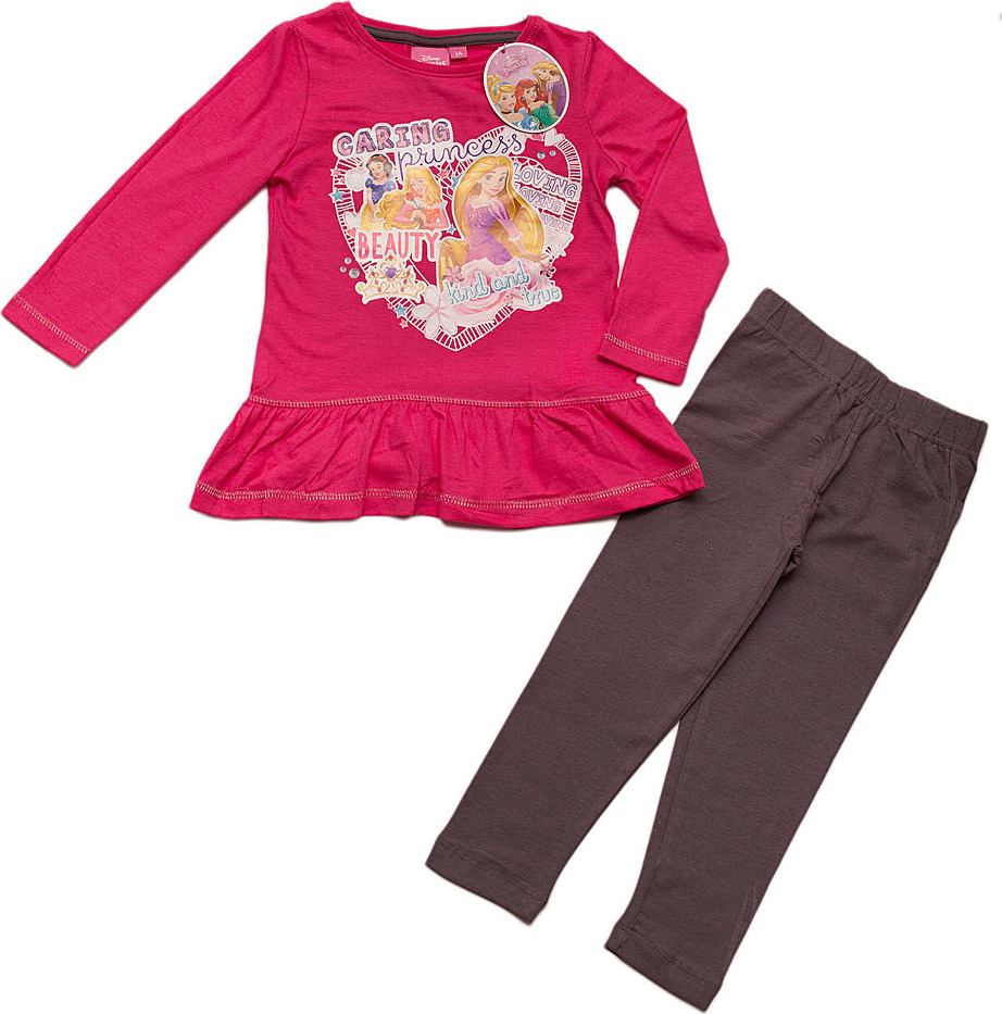 Disney Princess dievčenská súprava tunika+legíny Veľkosť: 114