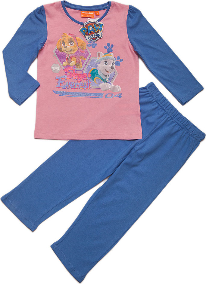 Tlapková patrola modré pyžamo pre dievčatá Veľkosť: 94