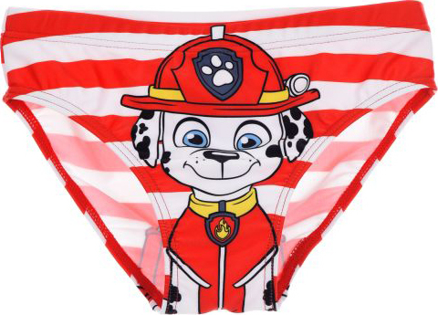 Tlapková patrola Červené chlapčenské plavky Veľkosť: 98