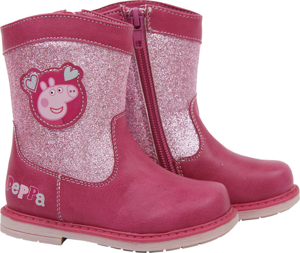 Peppa Pig Členkové ružové topánky Veľkosť: 22