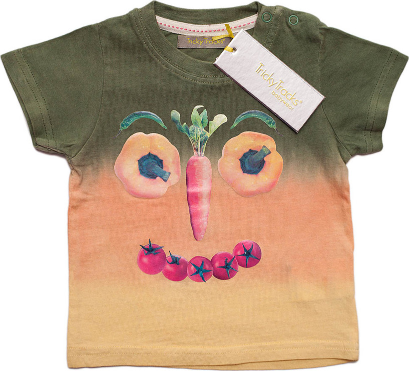 Tricky Tracks Vegetariánske tričko I. Veľkosť: 80
