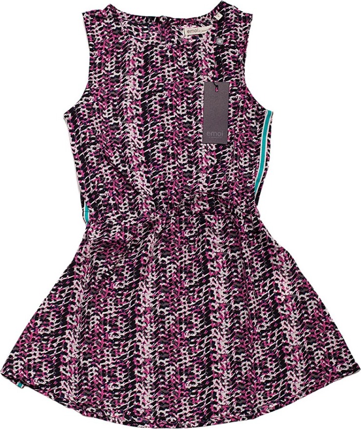 Emoi dievčenské fialové šaty s motívom pletenia Veľkosť: 128