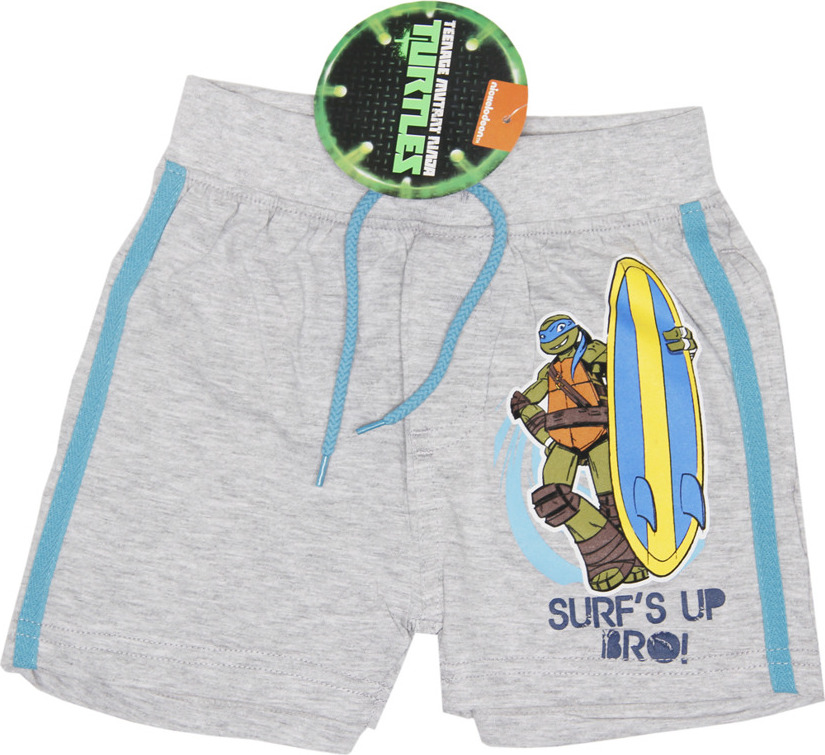 Korytnačky Ninja sivé šortky Veľkosť: 98