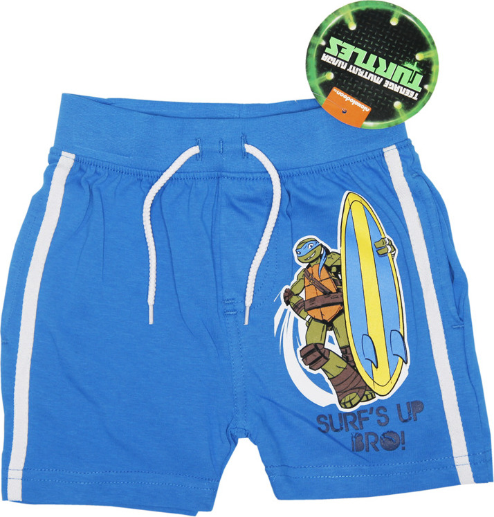 Korytnačky Ninja chlapčenské modré šortky Veľkosť: 98