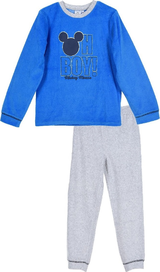Mickey Mouse modro-sivé pyžamo Veľkosť: 98