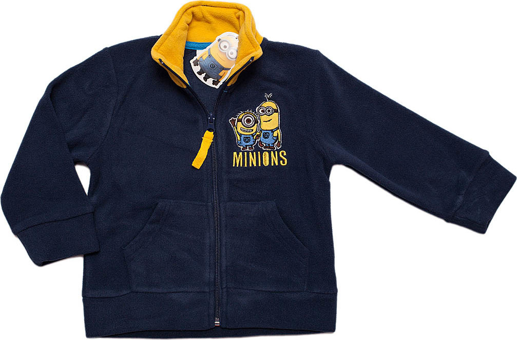 Mimoni tmavomodrá mikina pre chlapcov Veľkosť: 98