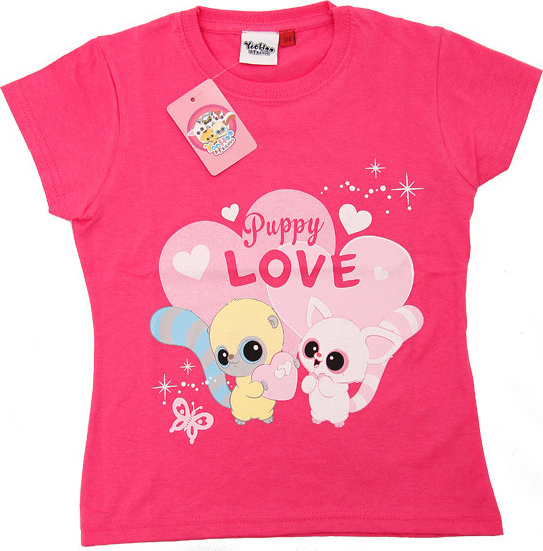 YooHoo Friends dievčenské ružové tričko Veľkosť: 104