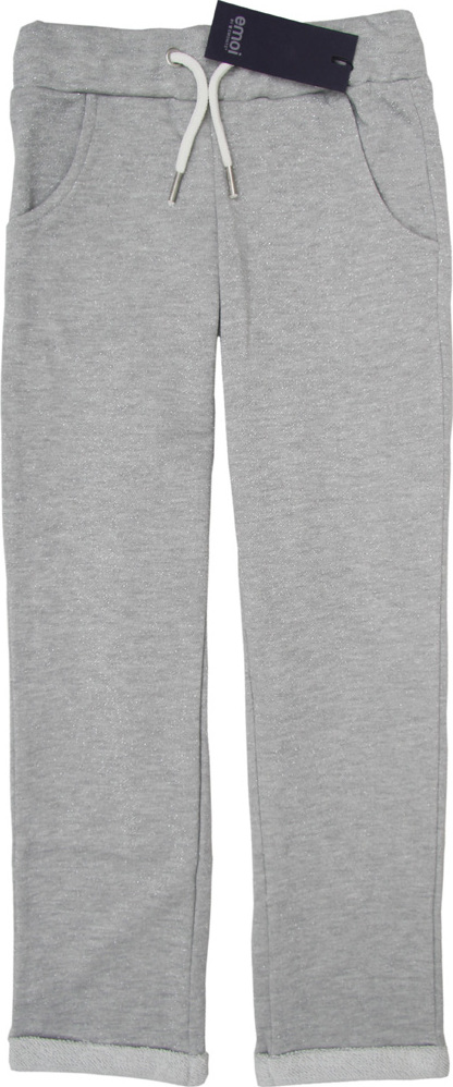 Emoi sivé dievčenské tepláky Veľkosť: 140