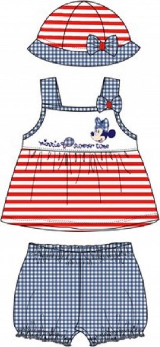 Minnie Mouse baby set pre dievčatká Veľkosť: 67