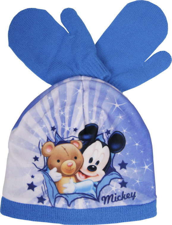 Mickey Mouse chlapčenský modrý zimný set Veľkosť: 48