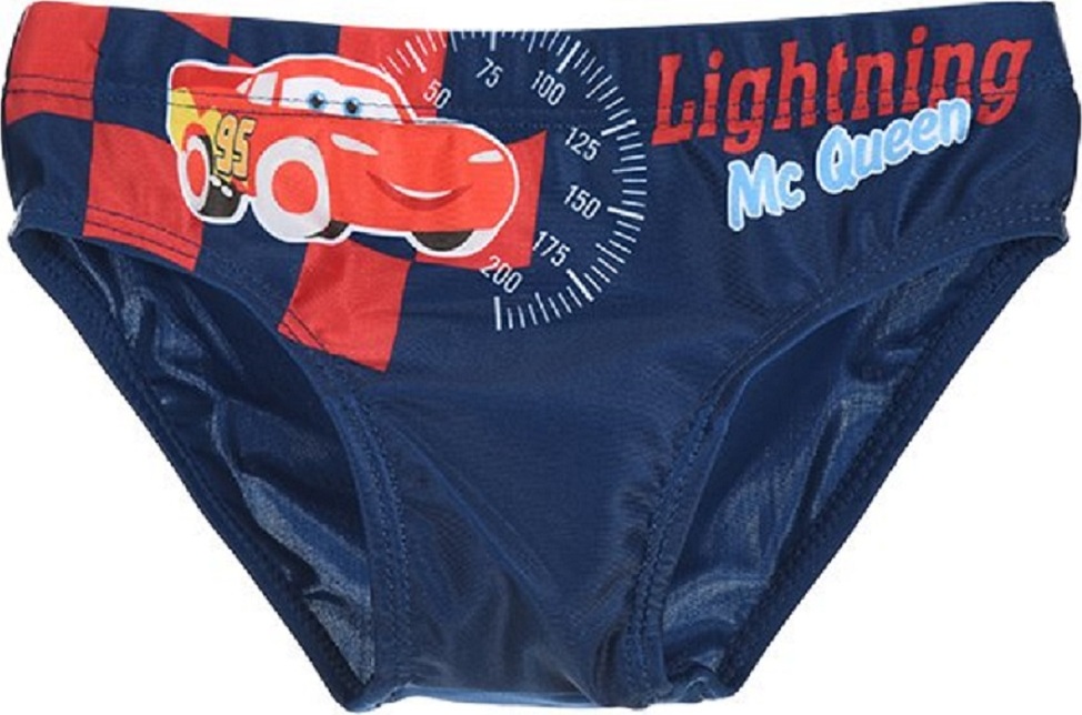 Autá - chlapčenské tmavomodré plavky s McQeenom Veľkosť: 67